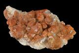 Natural, Red Quartz Crystal Cluster - Morocco #135694-1